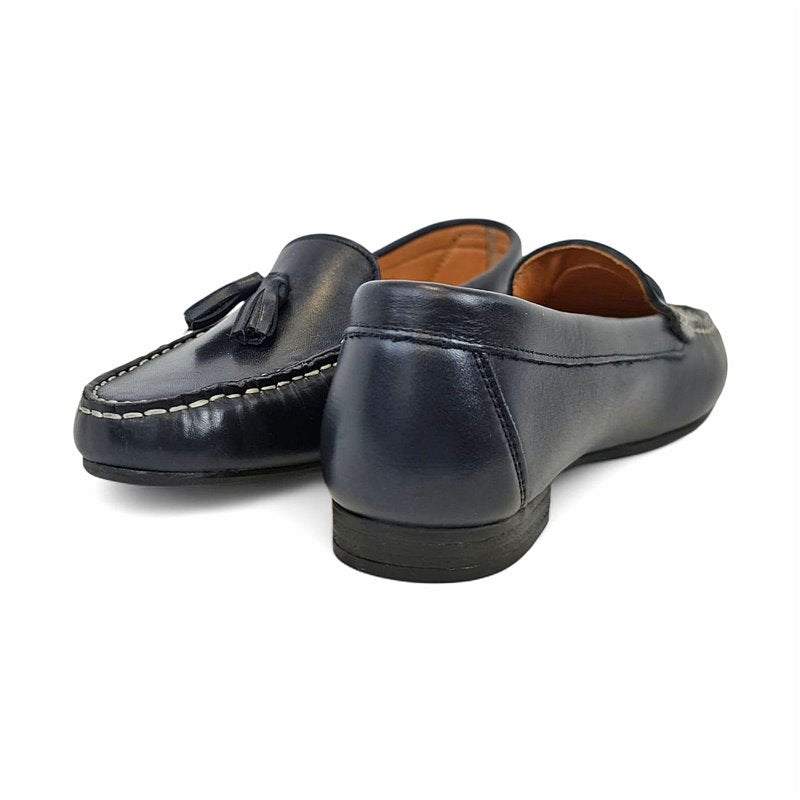 Lina | Classic leather women’s tassel loafers