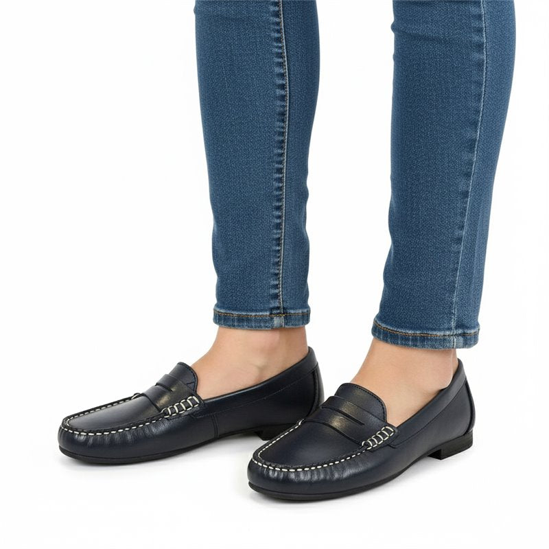Eva | Classic leather women’s loafers