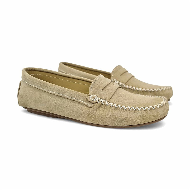 Mara | Soft suede leather women’s loafers